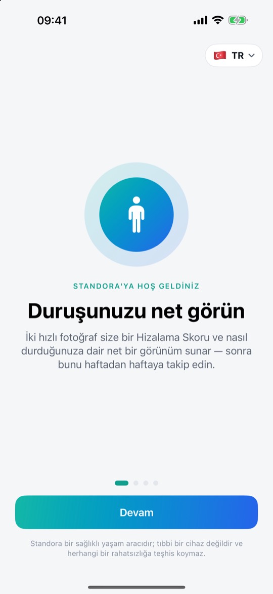 Karşılama ekranı